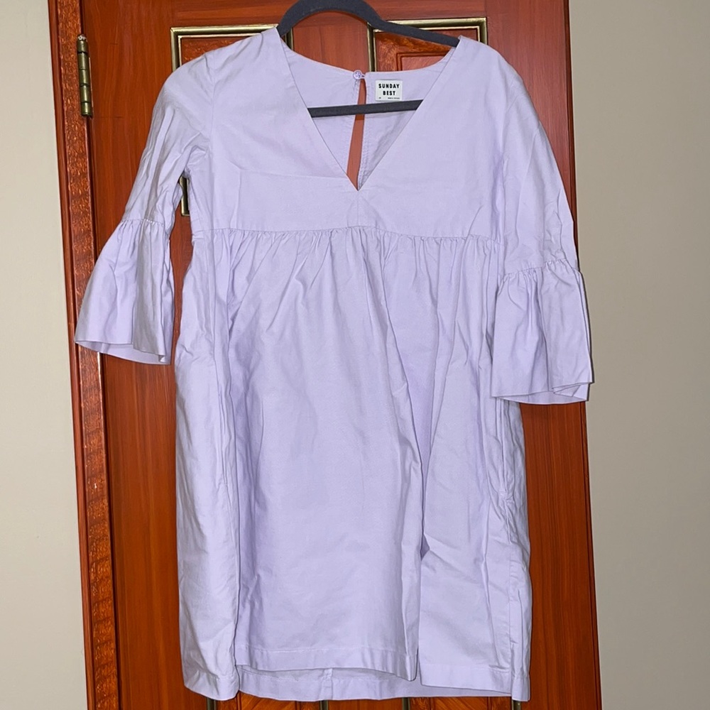 Aritzia lavender dress